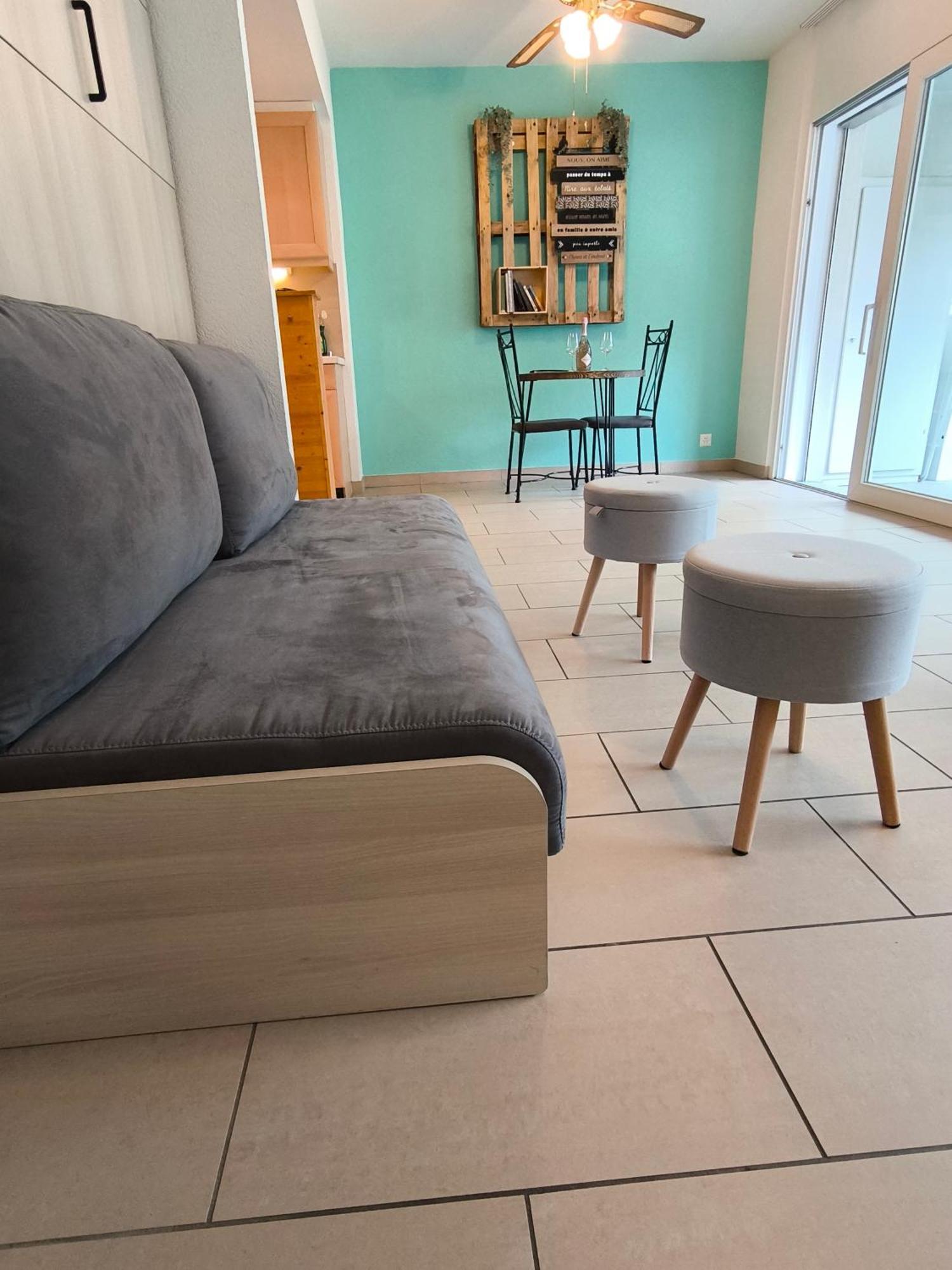 Superbe Studio A Saillon Les Bains Exterior foto